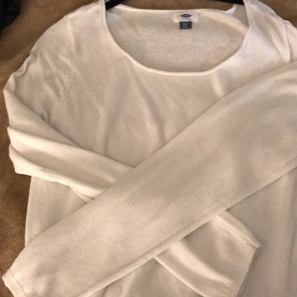 White sweater